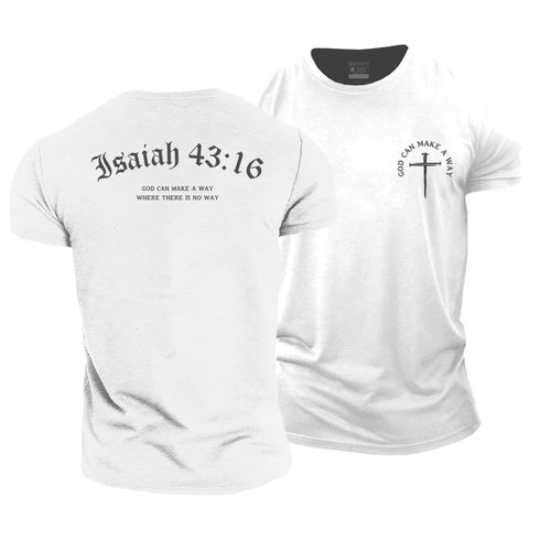Men's God can make a way Cotton T-Shirt